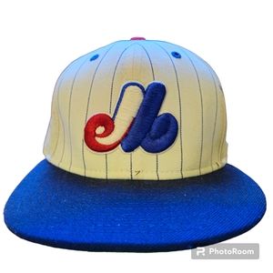 Montreal Expos New Era 59Fifty Cooperstown Heritage Collection MLB Cap 7 1/8